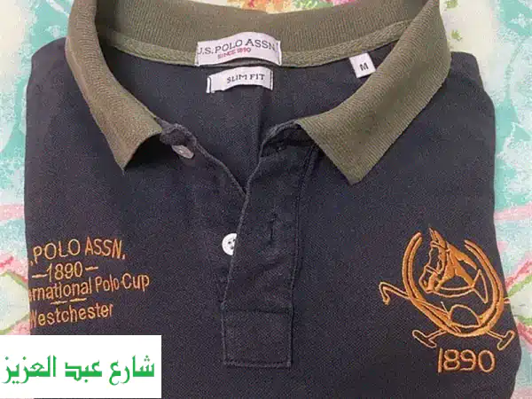 فرصة ذهبية! تيشيرت US Polo Assn. أصلية مقاس M -  راحة وأناقة...
