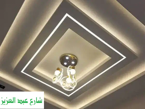 أفضل أسعار جبس بورد في مصر - تشطيبات مميزة وخبرة 10 سنوات