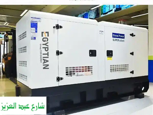 مولد كهرباء ديزل 125 كيلو فولت أمبير - كاتم صوت - جديد 2025...