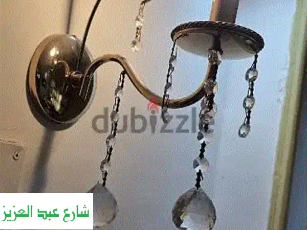 معلقتان كريستال فاخرستان تضيفان سحراً لبيتك! ✨