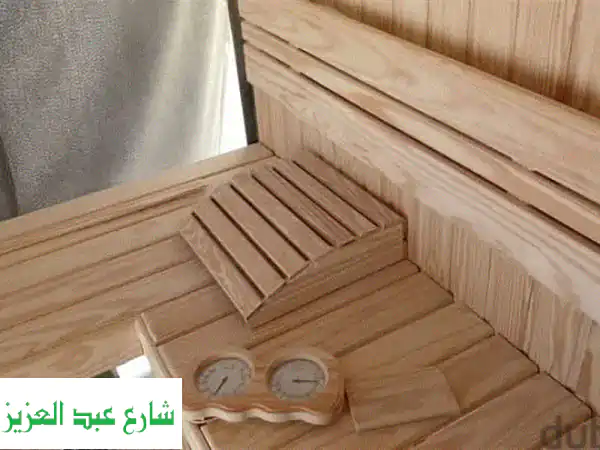 استمتع بصحة أفضل وراحة فائقة مع ساونا خشبية مصممة خصيصاً لك!