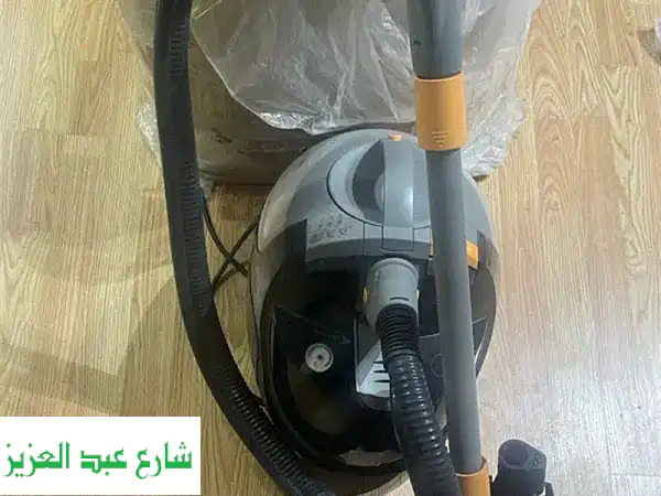 مكنسة بخار إيطالية + مكواة - كالجديدة! تنظيف عميق وسهل