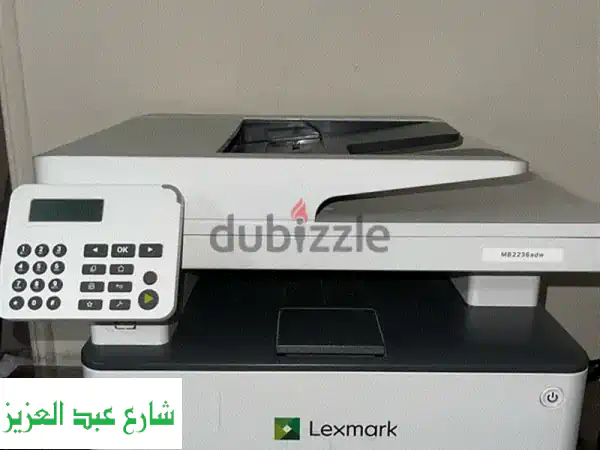 طابعة ليزر Lexmark MB2236adw بحالة ممتازة - كالجديدة! (واي...