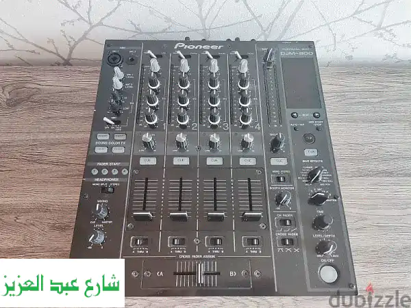 مِكسِر دي جي بايونير DJM-800 مستعمل - جودة احترافية...