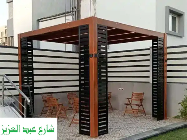 أضف لمسة سحرية لمنزلك مع المصريه للبرجولات...
