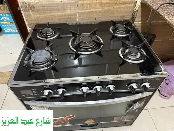 بوتاجاز اي كوك الأسود ٥ شعلة: طهي مثالي لعائلتك!