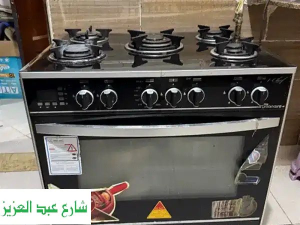 بوتاجاز اي كوك الأسود ٥ شعلة: طهي مثالي لعائلتك!