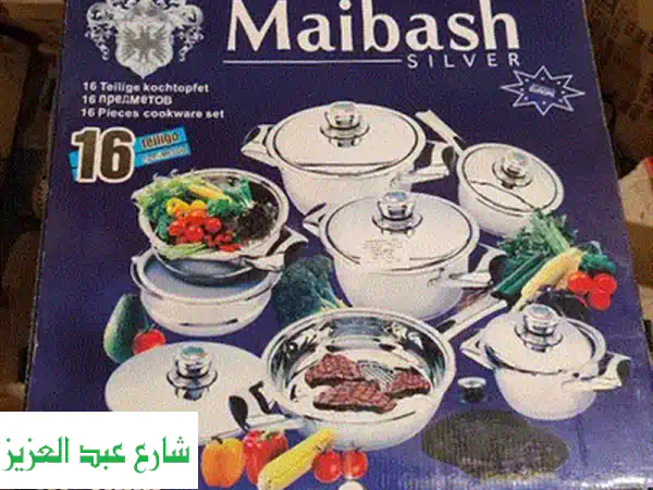 طقم معالق استانلس ستيل فاخر - 84 قطعة مختومة!  🎁 هدية مثالية للعروسين