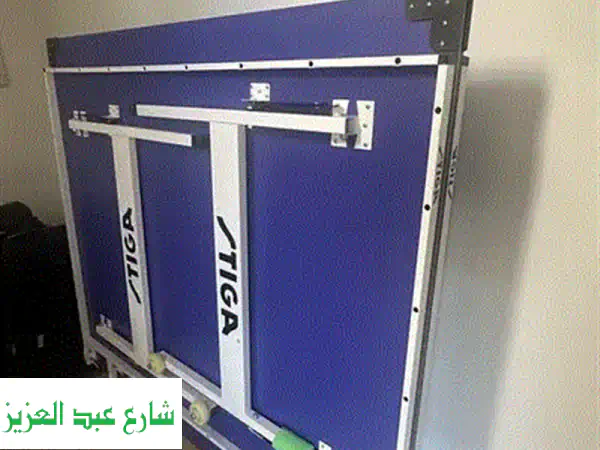 طاولة بينج بونج احترافية - استيجا العالمية: جودة لا تُضاهى بسعر مميز!