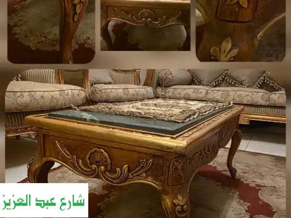 كنزٌ أثريّ فريد: أثاث خشب مصمت عمره ٥٠ عامًا - حالة ممتازة!