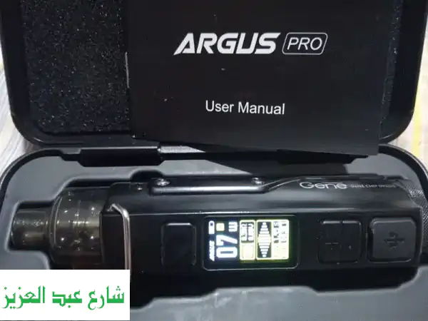 قليوب - شيشة إلكترونية Argus جديدة (مستعملة أسبوعًا واحدًا فقط!)