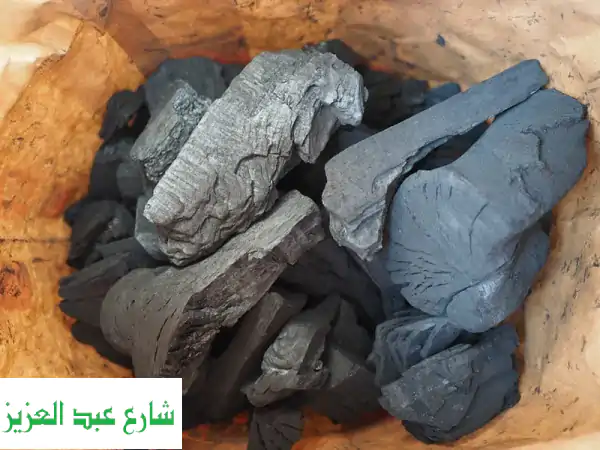 فحم افريقي أصلي: جودة لا تضاهى، اشتعال سريع، حرارة تدوم طويلاً