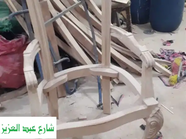 فرصة ذهبية! تصفية مشروع: أثاث فنادق ومطاعم وقاعات أفراح فاخر بالجملة - خشب زان كلاسيك جديد بسعر لا يصدق!