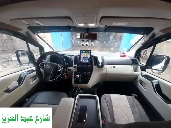 تأجير ميكروباص تويوتا هايس مكيف - رحلاتك معنا أسهل وأكثر راحة مع تورزم تورز