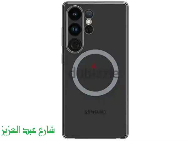 جراب سامسونج جالاكسي S25 Ultra مغناطيسي شفاف - حماية فائقة و أناقة لا تُقاوَم