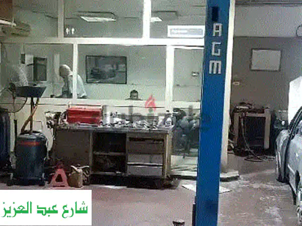 فرصة ذهبية! مركز صيانة سيارات للإيجار بالمشاركة بالقاهرة - وسط البلد