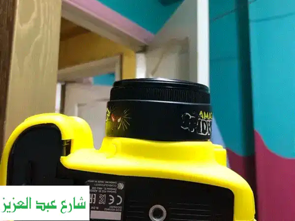 فرصة ذهبية! كاميرا Canon 6D احترافية (باكيدج كامل بحالة الزيرو) + عدسة 50mm + فلاش Godox