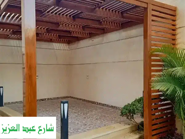 برجولات خشب وحديد أنيقة وعصرية | أسعار لا تُقاوم + تركيب في جميع المحافظات