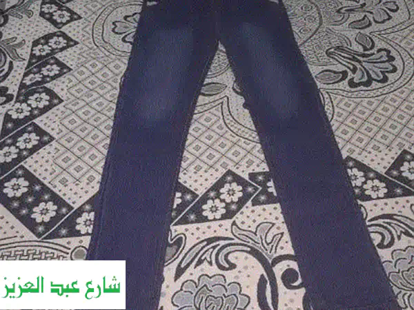 بنطلون جينز أطفال ١٠ سنوات - قطن ١٠٠٪؜ -  راحة مثالية!