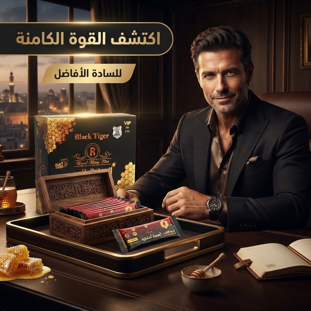 عسل بلاك تايجر لدعم الطاقة والأداء بشكل طبيعي