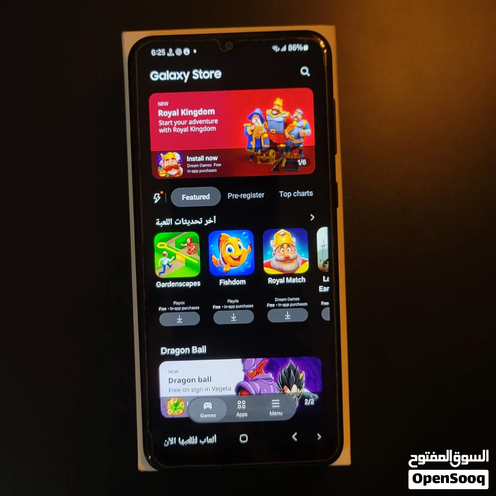 شبه جديد Samsung A04 بالكرتونة