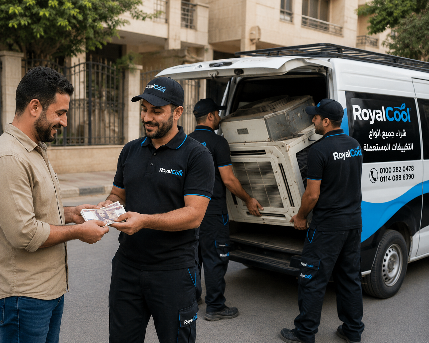 رويال كول لشراء مكيفات بأفضل الأسعار في القاهرة