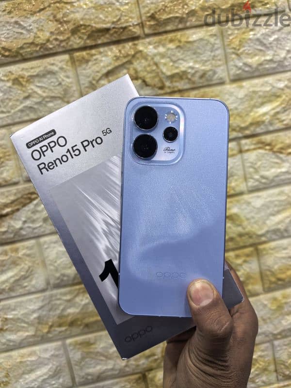 Oppo Reno 15 pro 5G 256 giga 12 ضمان محلي