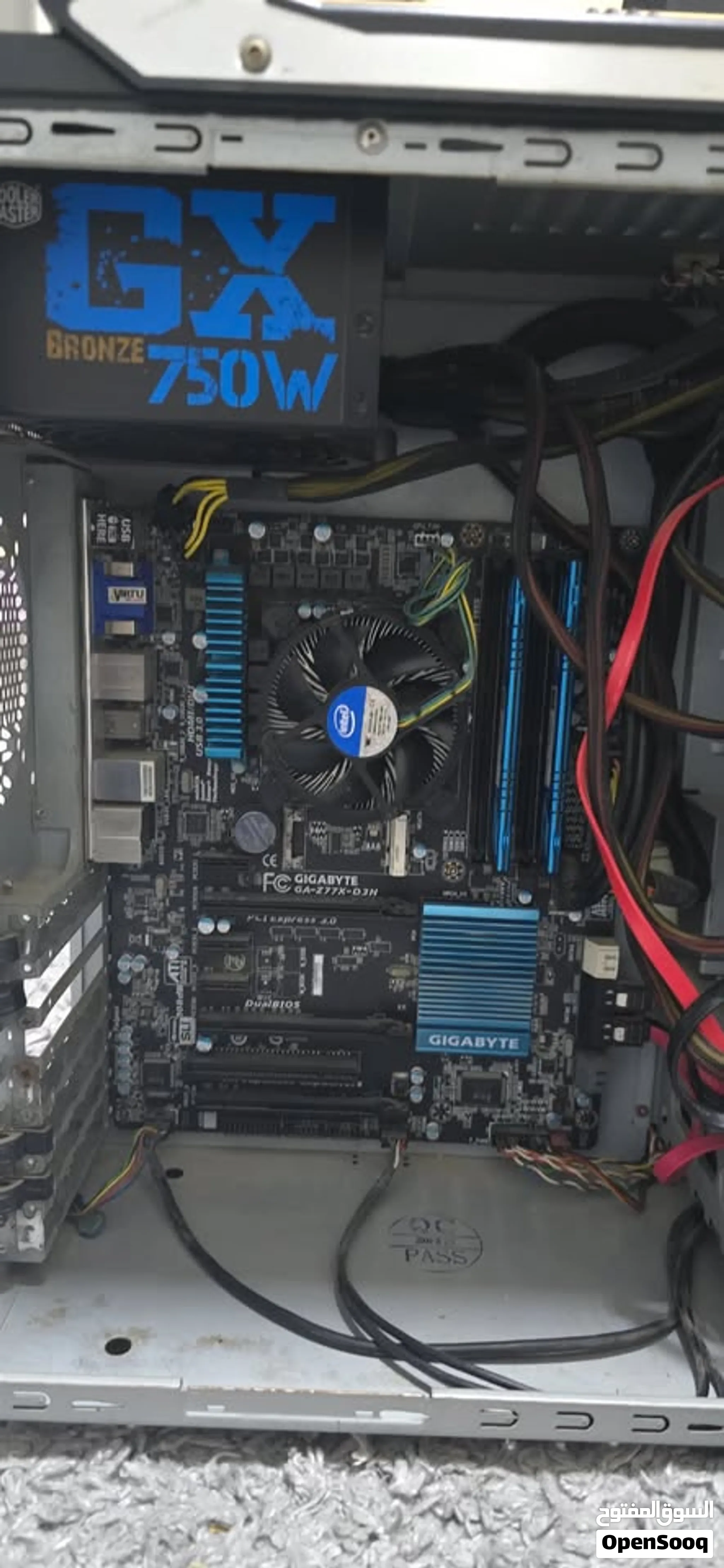 Core i7-3770K PC 8GB DDR3 SSD 128 + 1.5TB HDD 750W PSU - تجميعة جيل تالت