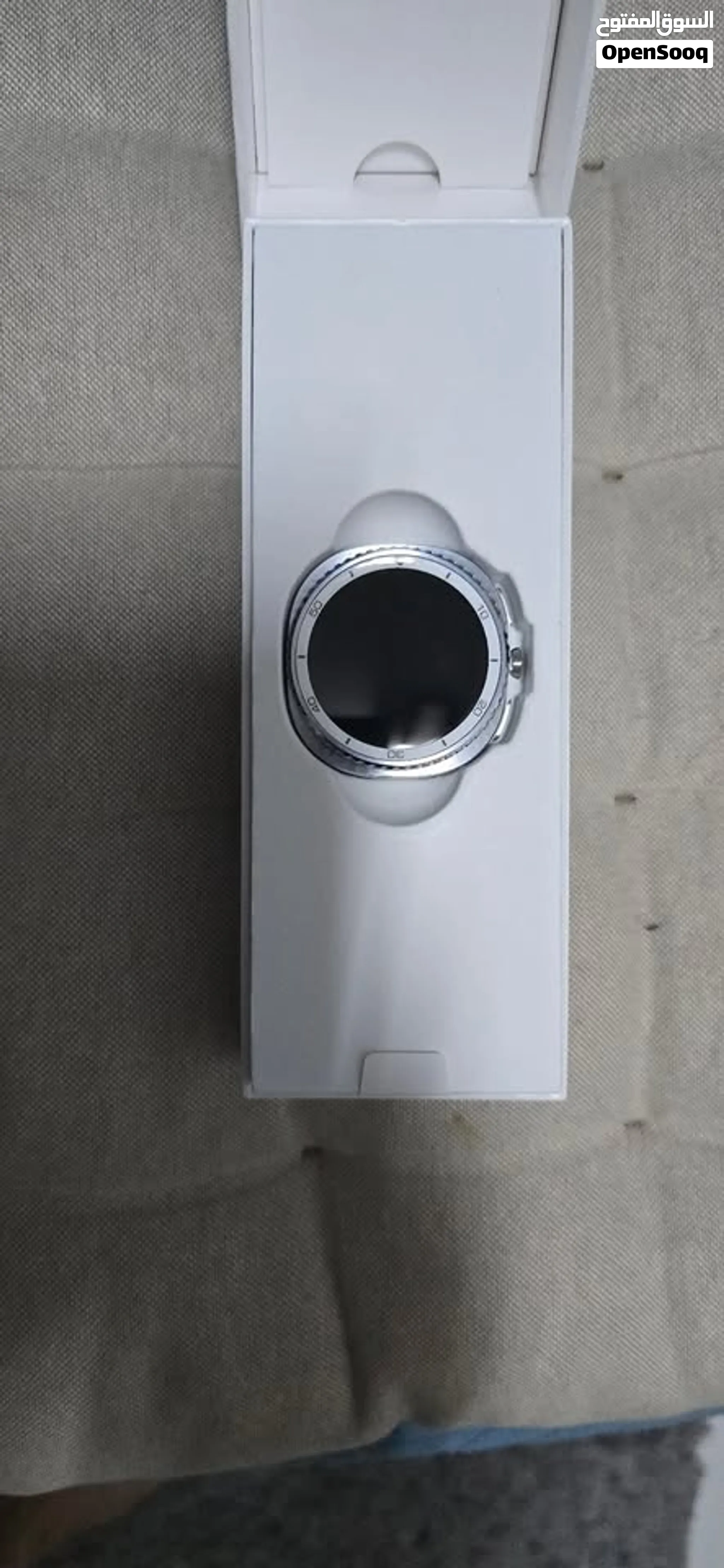 Samsung Galaxy Watch8 Classic 46mm BT White - Open Box + Warranty - ساعة سامسونج واتش 8 كلاسيك