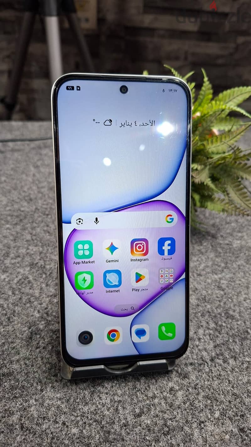 لبيع هاتف realme C100 نسخة وارد الخارج، بحالة الزيرو تماماً 3