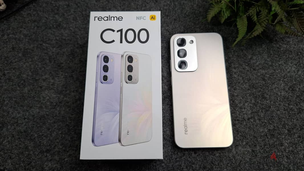 لبيع هاتف realme C100 نسخة وارد الخارج، بحالة الزيرو تماماً