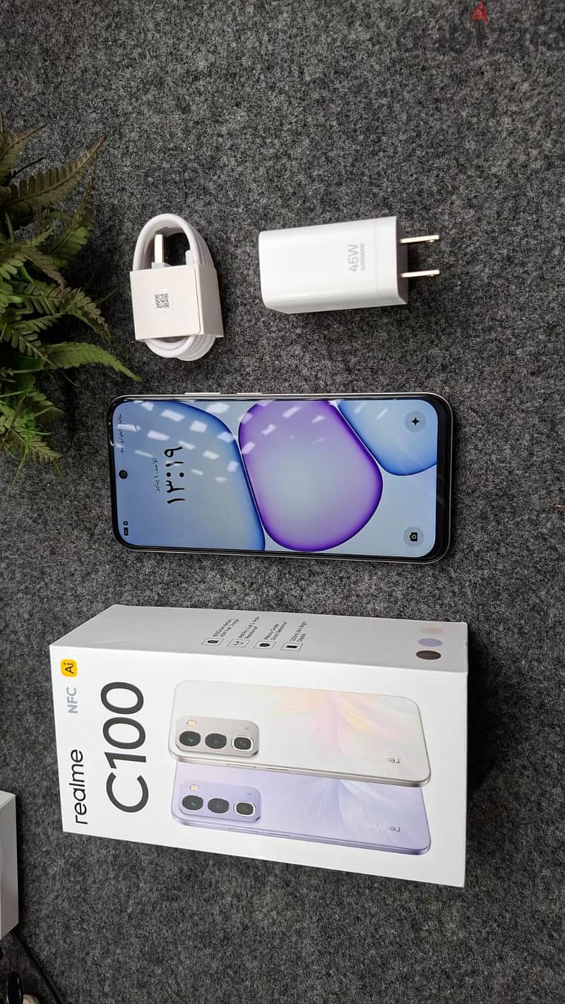 لبيع هاتف realme C100 نسخة وارد الخارج، بحالة الزيرو تماماً 4