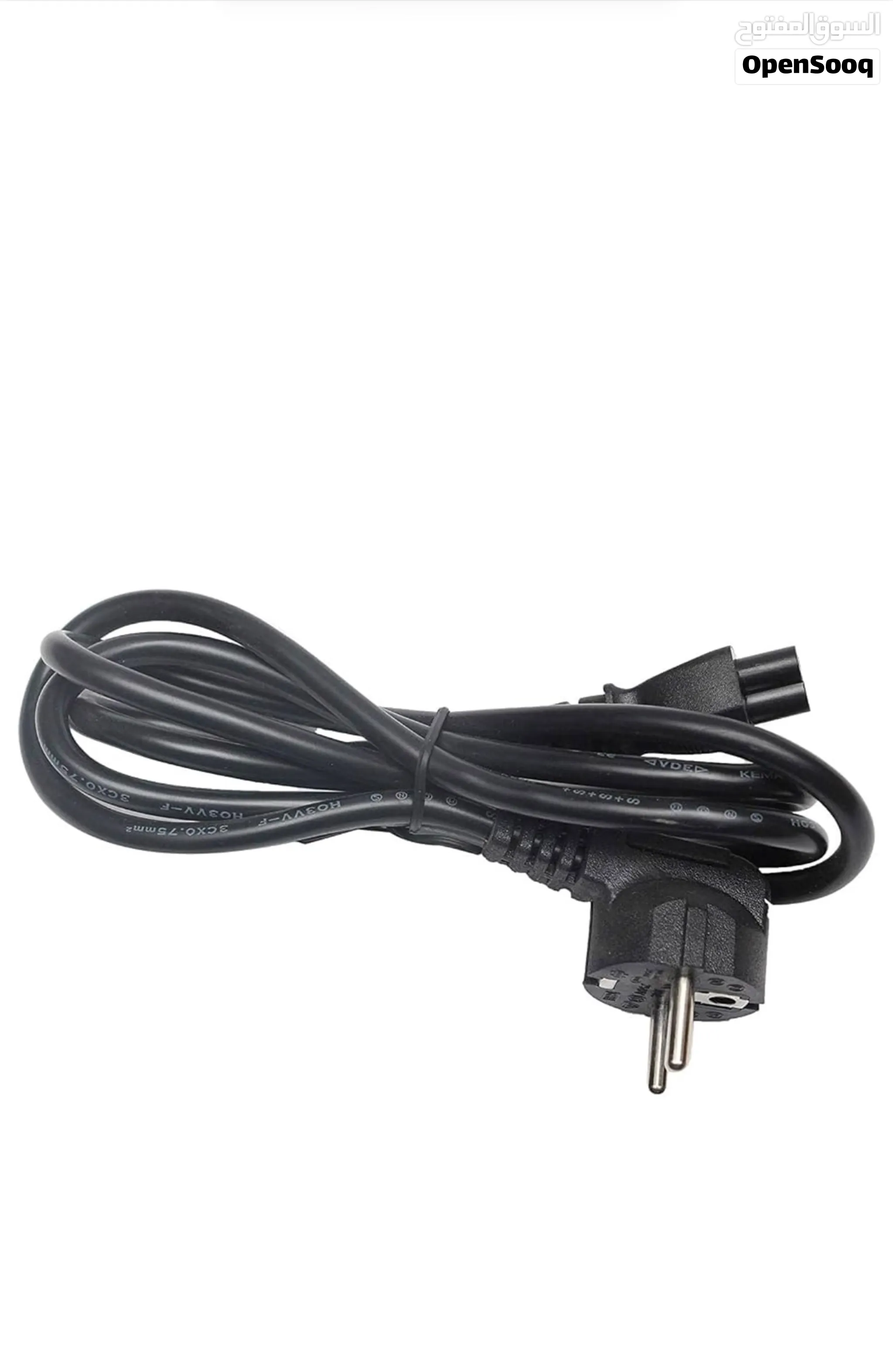 Laptop Power Cable Black