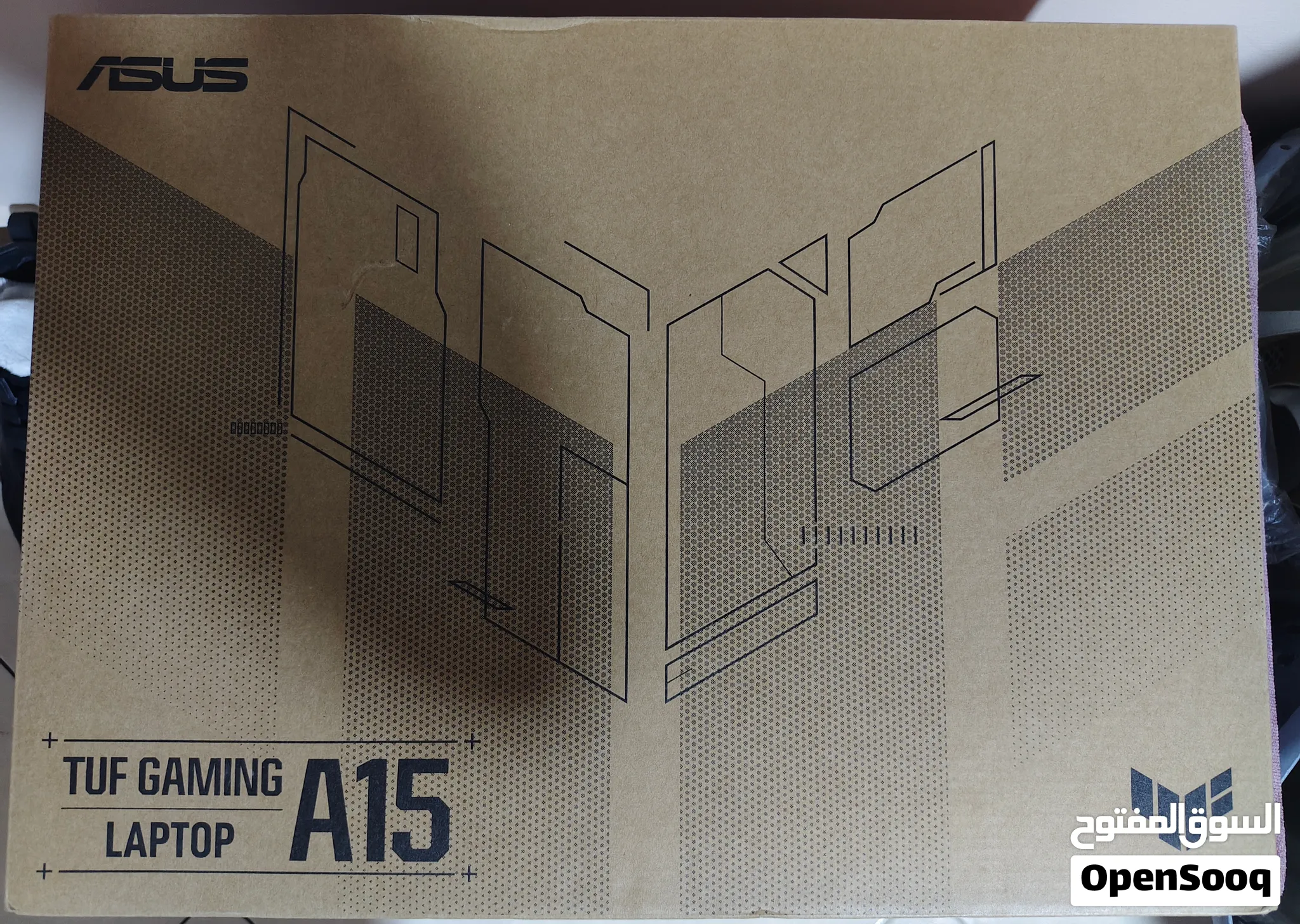 لاب توب A15 TUF GAMING كسر زيرو ram 8 ryzen 5 rtx 2050 144 hz screen