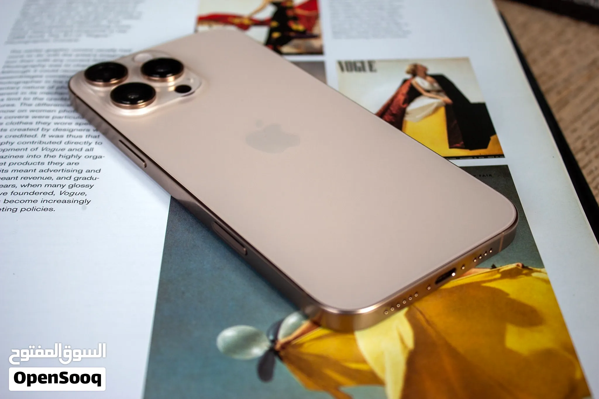 آيفون 16 برو ماكس 256 جيجا جولد iPhone 16 Pro Max 256GB Gold