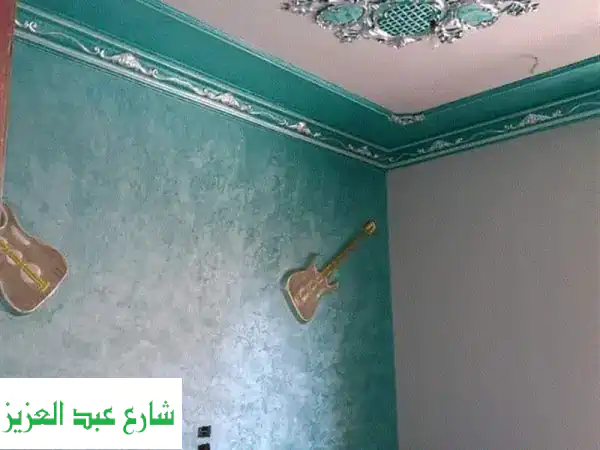 نقاش شاطر بزهراء المعادي: تشطيب فاخر، ألوان...