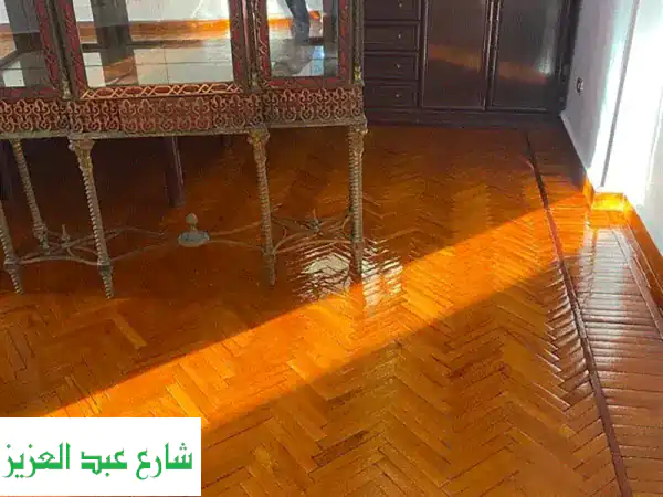 باركيه منزلك باهت؟ ✨ استعد لمعانه الأصلي مع...