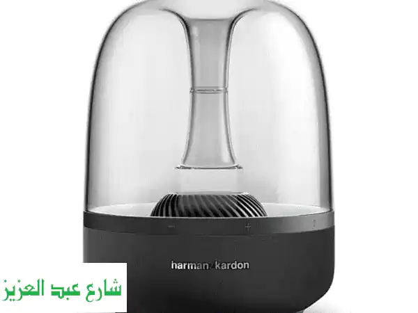 Harman Kardon Aura Studio 1: صوت 360 درجة، إضاءة ساحرة، وتصميم أيقوني