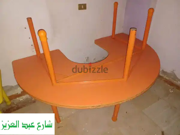 ترابيزة حضانة A Class: مساحة لعب وتعلم آمنة (3x2م، ارتفاع 50سم) | قطعتين بجودة فائقة