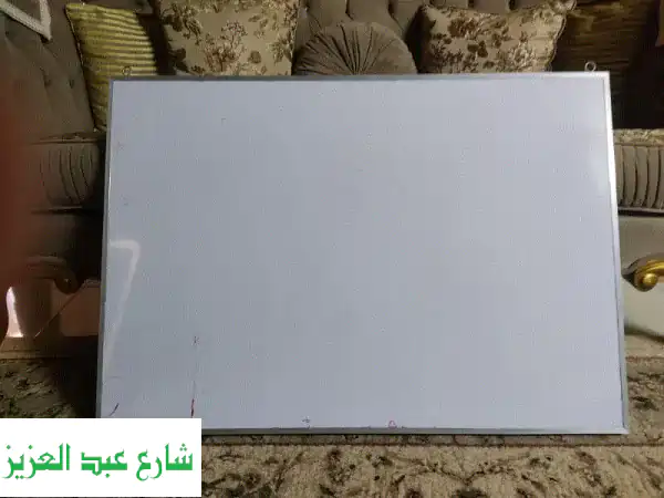 فرصة لا تعوض! سبورة بيضاء فايبر فاخرة (65x95 سم)...