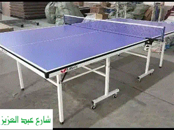 أفضل طاولة بنج بونج مستوردة بعجل قابلة للطي |...