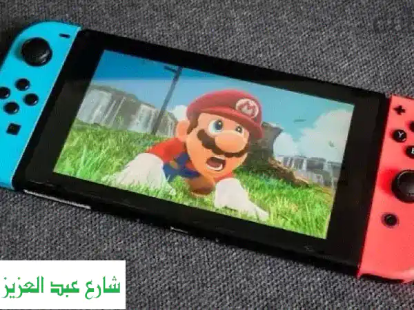 نينتندو سويتش (Nintendo Switch) شبه جديد للبيع: استعمال...