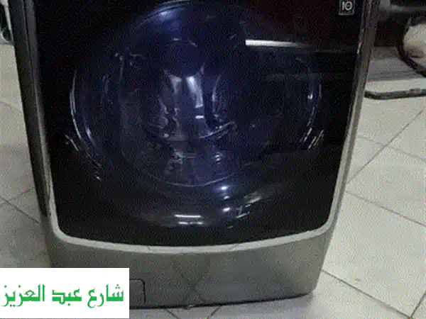 LG غسالة ومجفف ذكية 15/8 كيلو بالبخار | عناية متكاملة لملابسك F0L9DGP2S