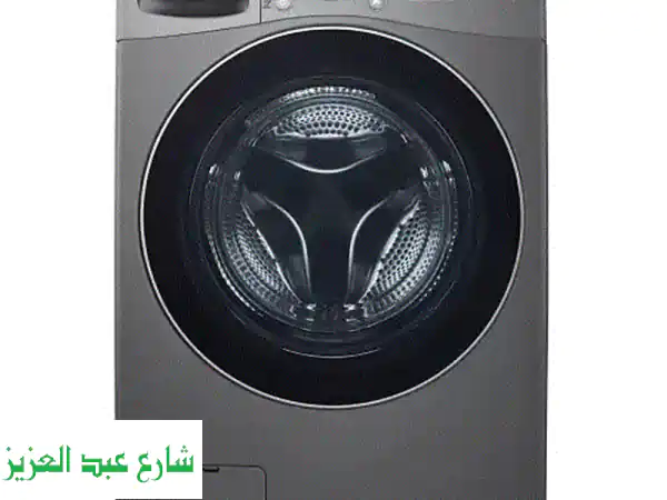 LG غسالة ومجفف ذكية 15/8 كيلو بالبخار | عناية...