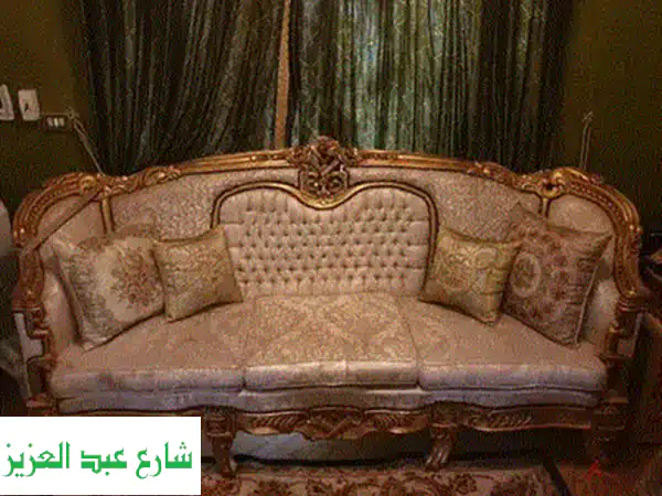 جدد أناقة منزلك: صالون عصري فاخر ومريح بمقاسات مثالية - طقم كنب للبيع