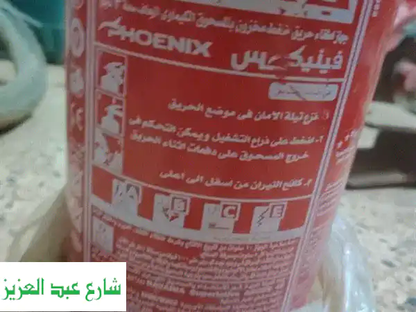 طفاية حريق 6 كجم: أمان سيارتك ومنزلك! | احمِ ما يهمك الآن.