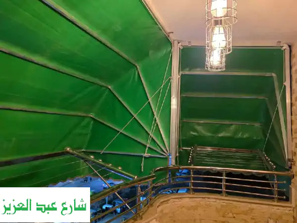 تندات ومظلات عبد الرسول: الأفضل لمنزلك ومحلك | حماية، أناقة، وجودة