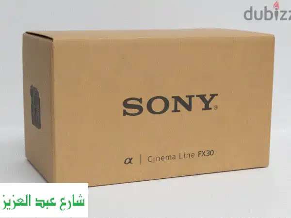 فرصة العمر! كاميرا سينما Sony FX30 (بحالة الزيرو) + مايك...
