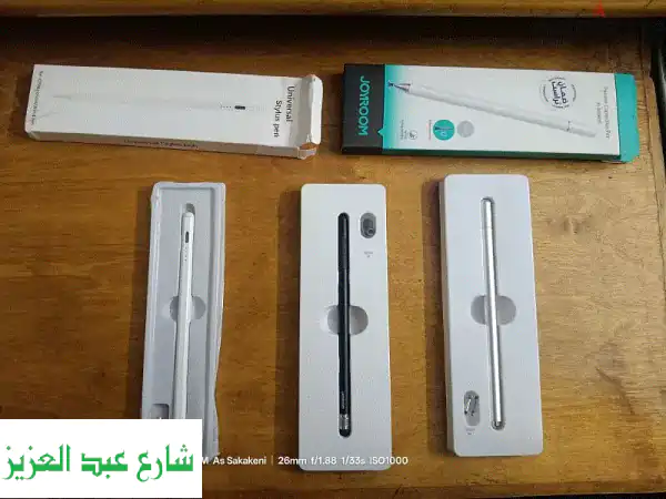 ⚡️ فرصة لا تعوض! 3 أقلام تاتش (ستايلس) Joyroom...