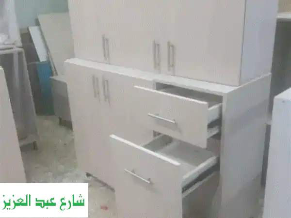 مطابخ جاهزة اكليريك تركي لامع | تصميمات عصرية وجودة لا تضاهى | رخامة جلالة هدية! | عروض 2024